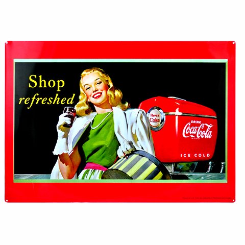 Home decor vintage metal tin sign