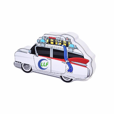 Car shaped gift tin box